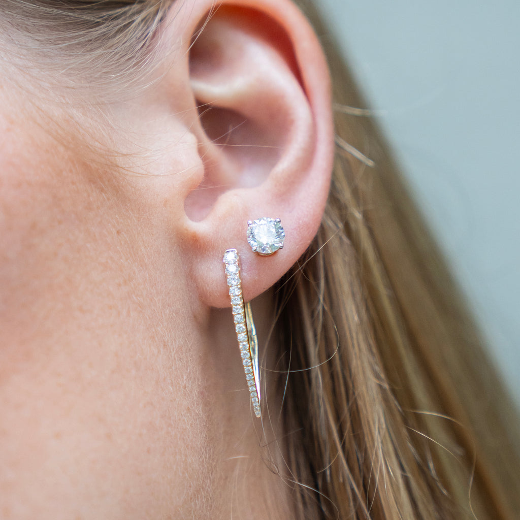 Amber Erin Collection Diamond Studs
