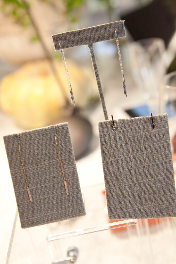 Diamond Threader Earrings