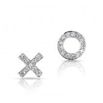 XO Diamond Studs