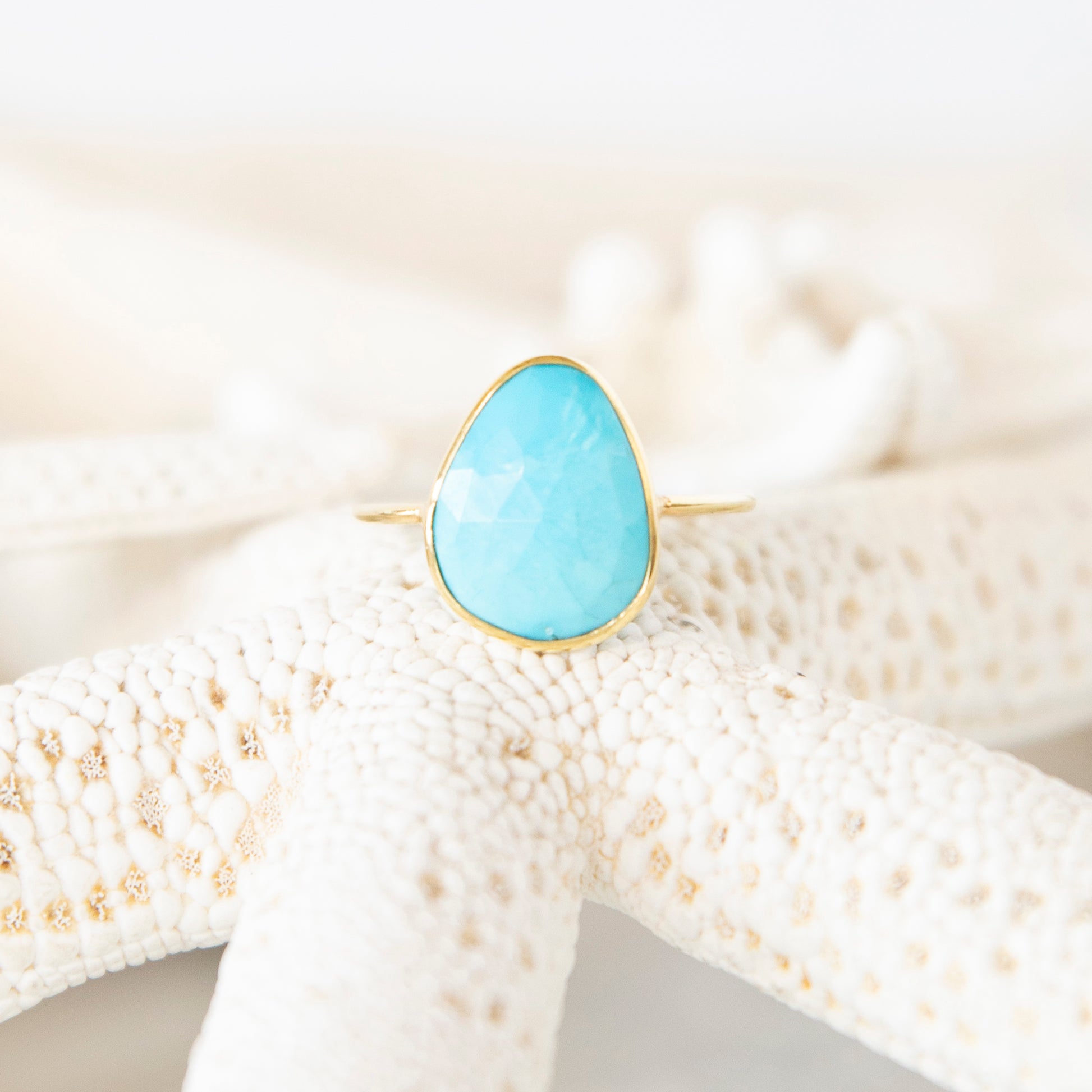 Turquoise Rings Diamonds | Oval Turquoise Ring Jewelry | Turquoise Fashion  Rings - Rings - Aliexpress