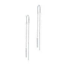 Diamond Threader Earrings